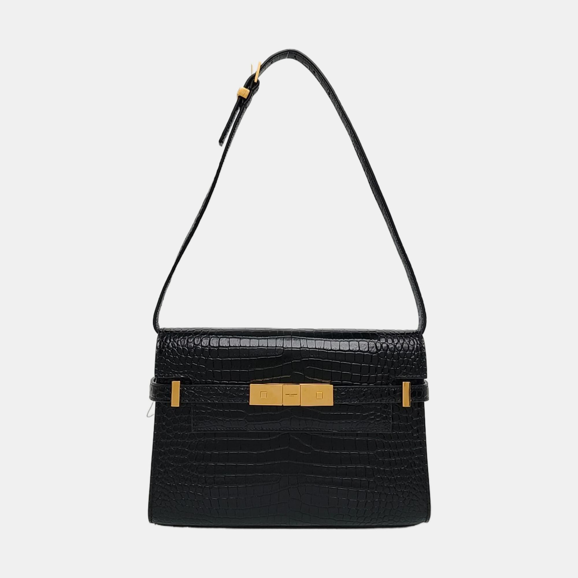 MANHATTAN Small Calfskin Black