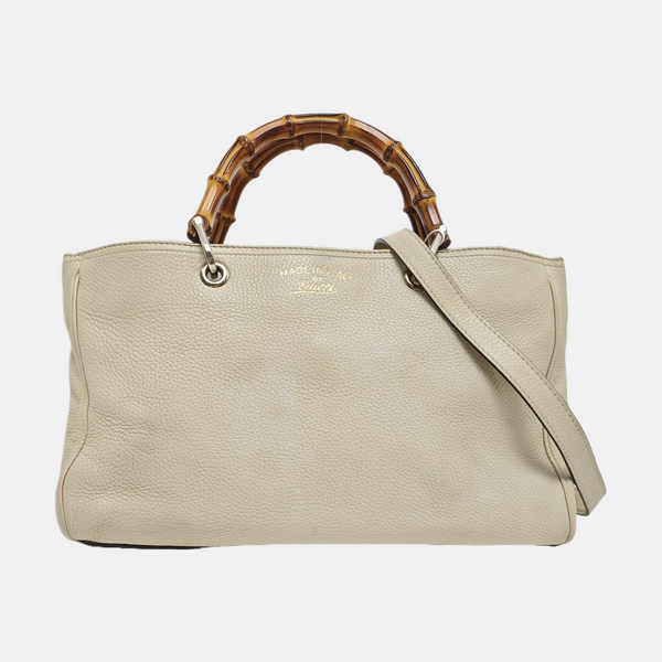 Bamboo 1947 Calfskin White