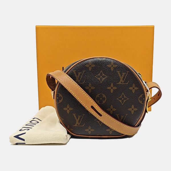 BOITE CHAPEAU PM Monogram Coated Canvas Brown