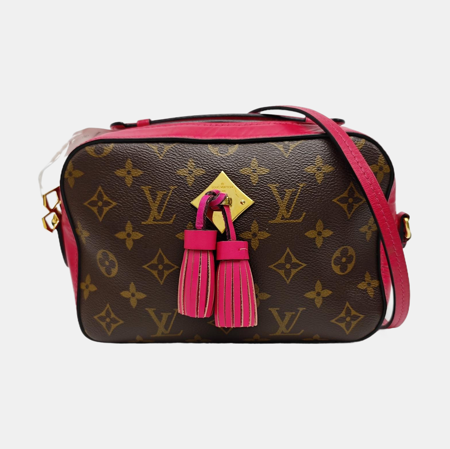 SAINTONGE Monogram Coated Canvas Brown