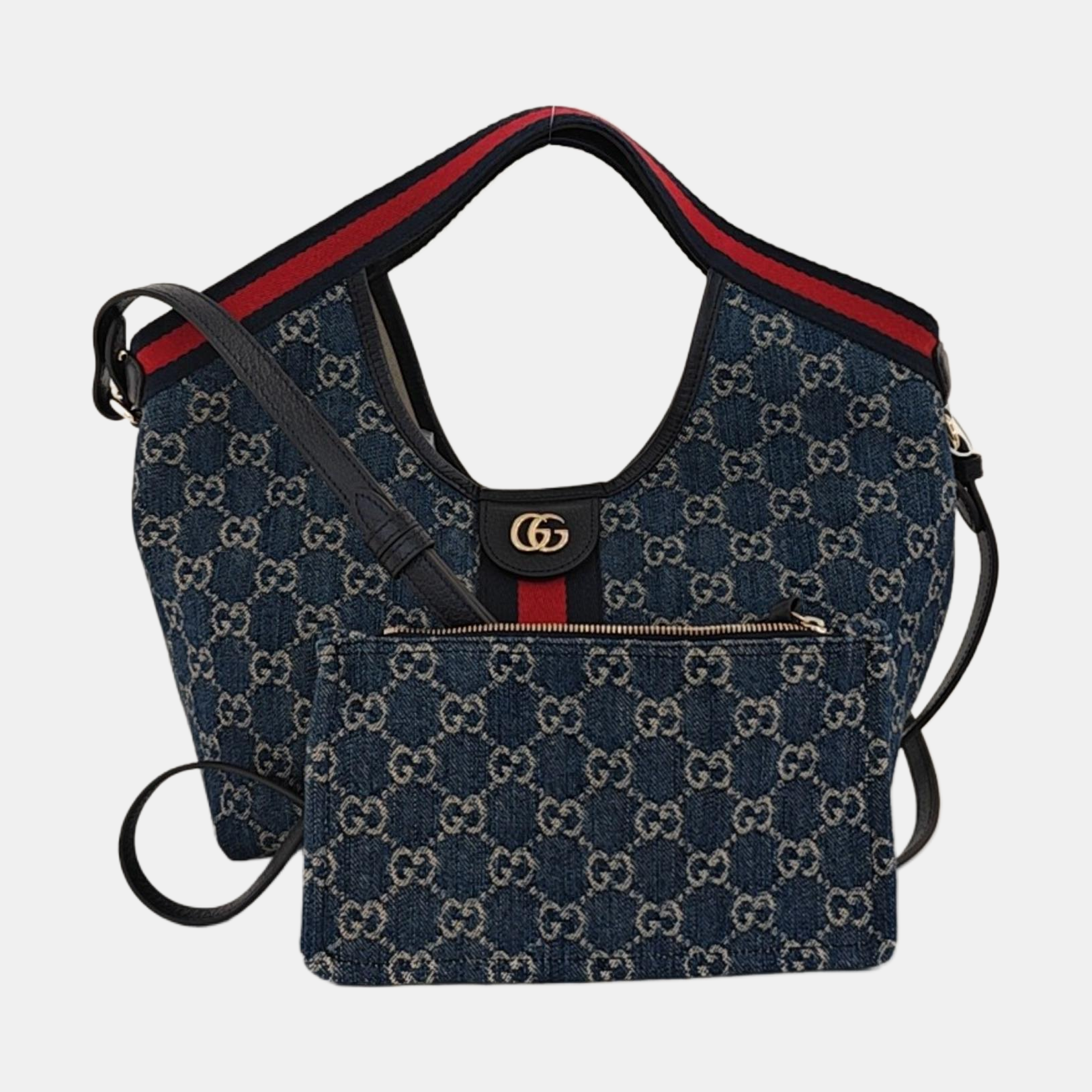 Giglio Small Monogram Canvas Blue