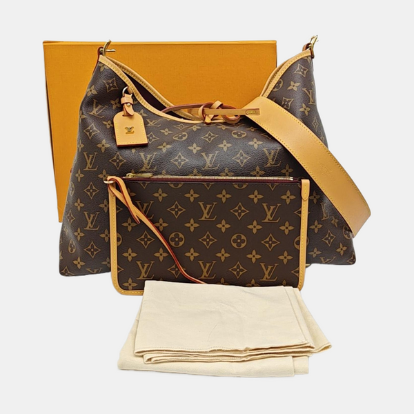 CARRYALL MM Monogram Coated Canvas Brown