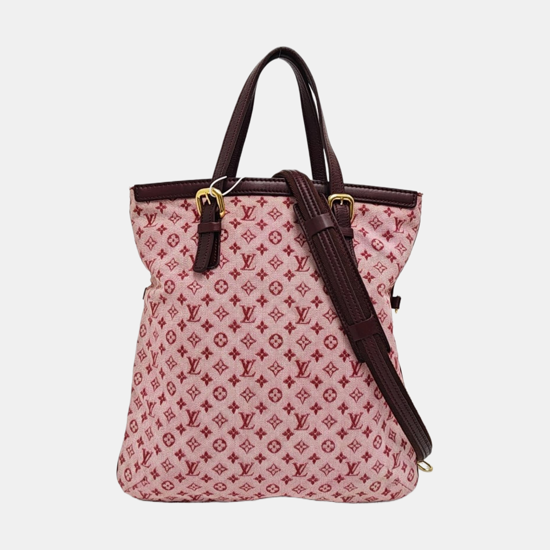 FRANCOISE Mini Monogram Canvas Red