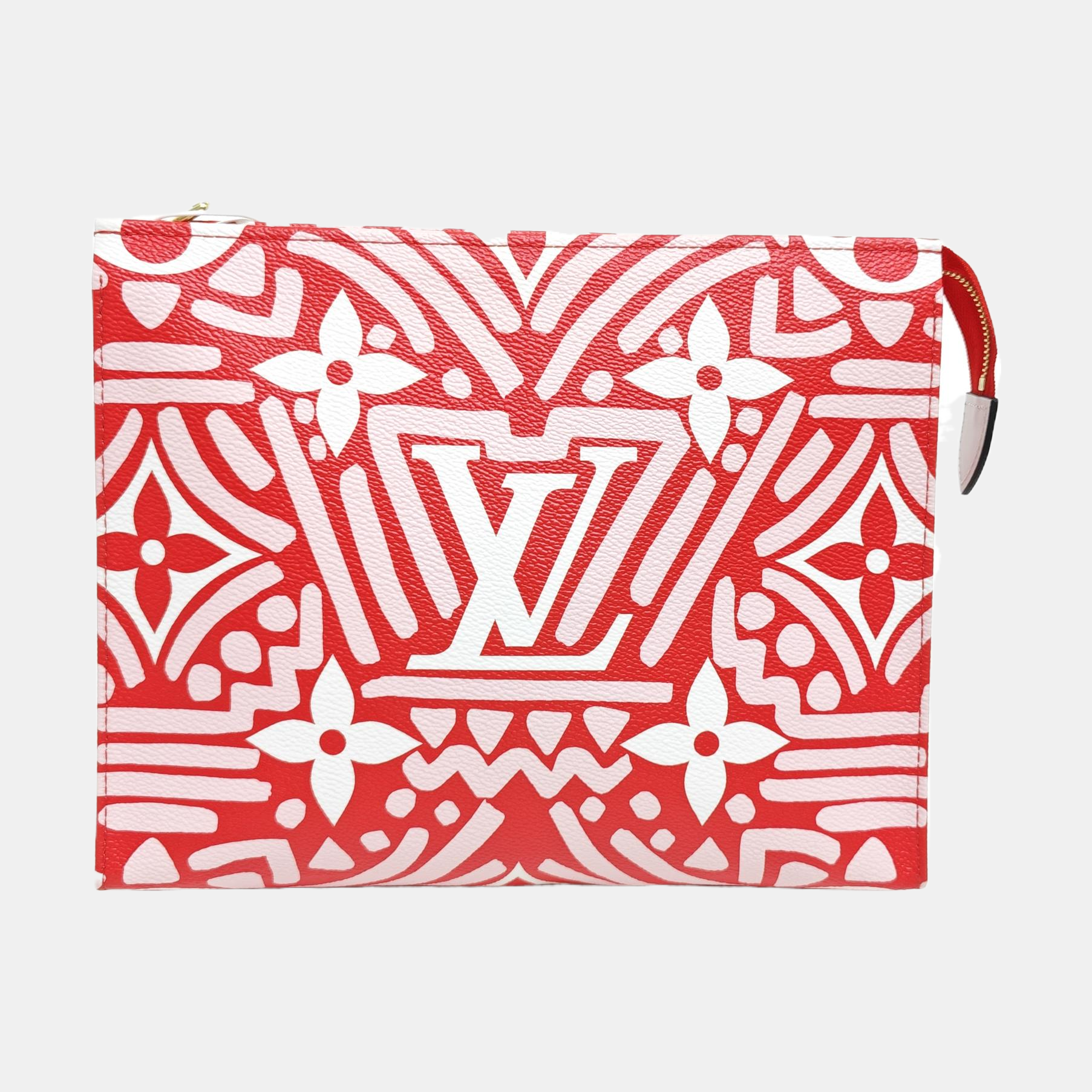 TOILET POCKET 26 Coated Canvas Red