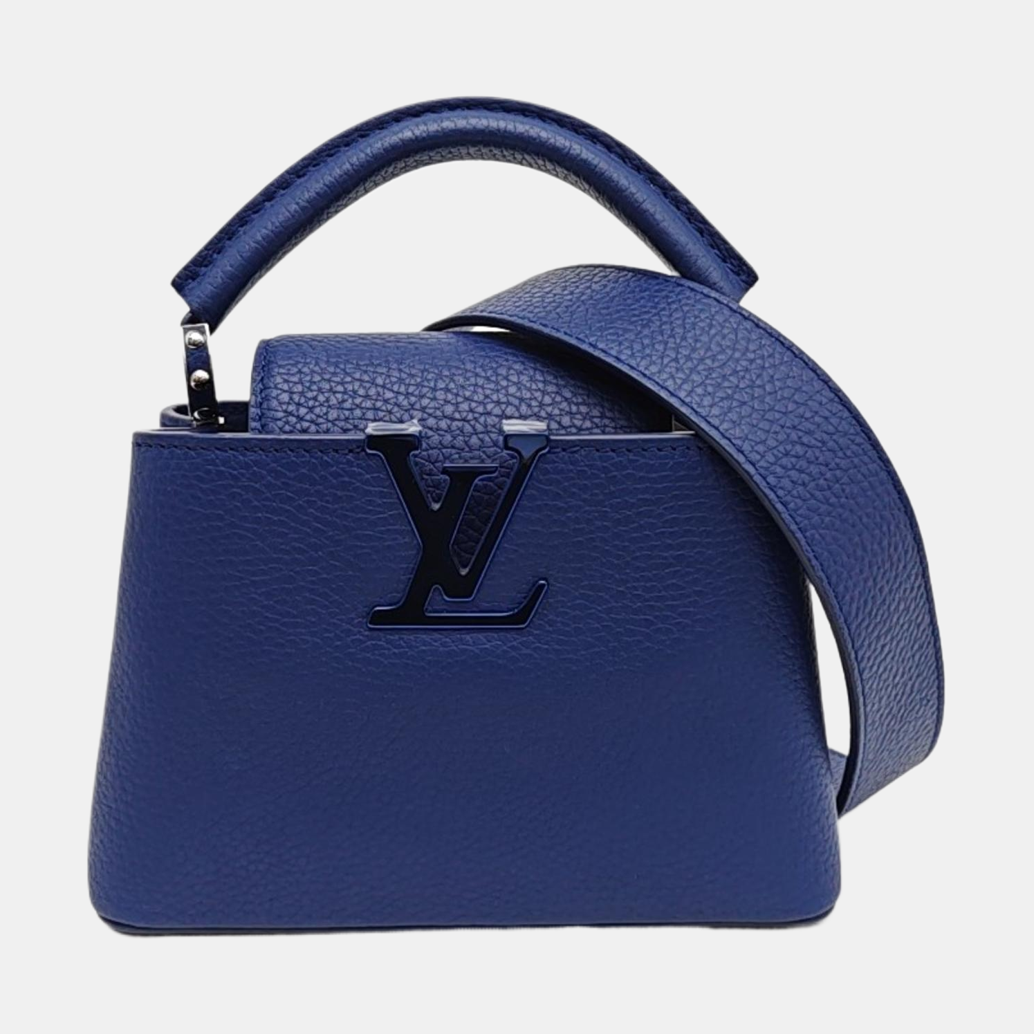 CAPUCINES Mini Calfskin Blue