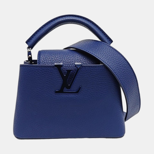 CAPUCINES Mini Calfskin Blue