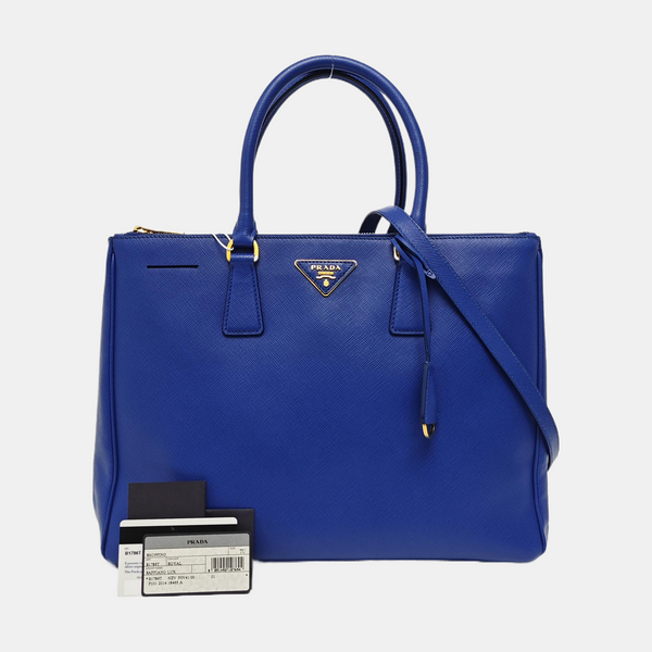 Galleria Saffiano Calfskin Blue