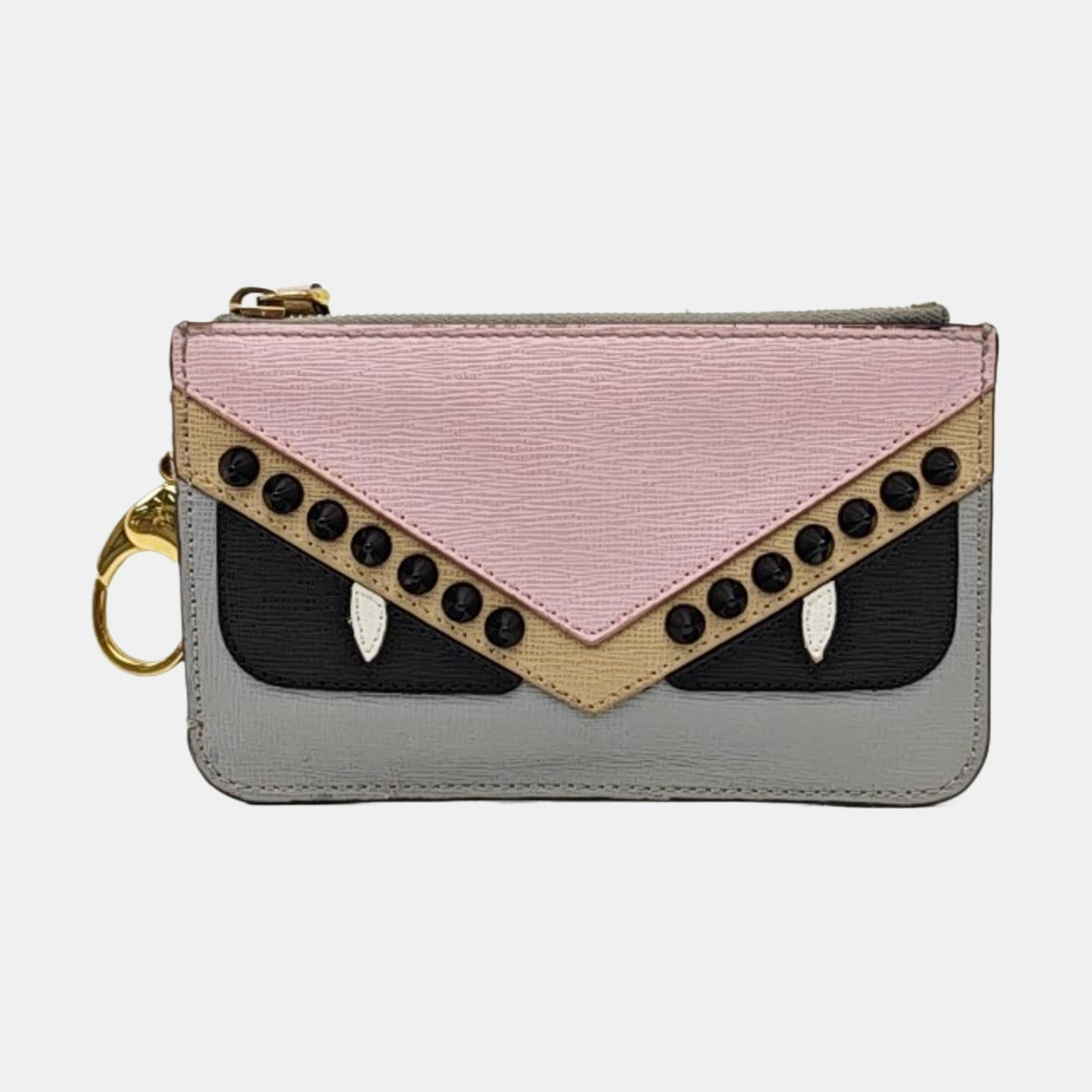 Monster Calfskin Pink Wallet