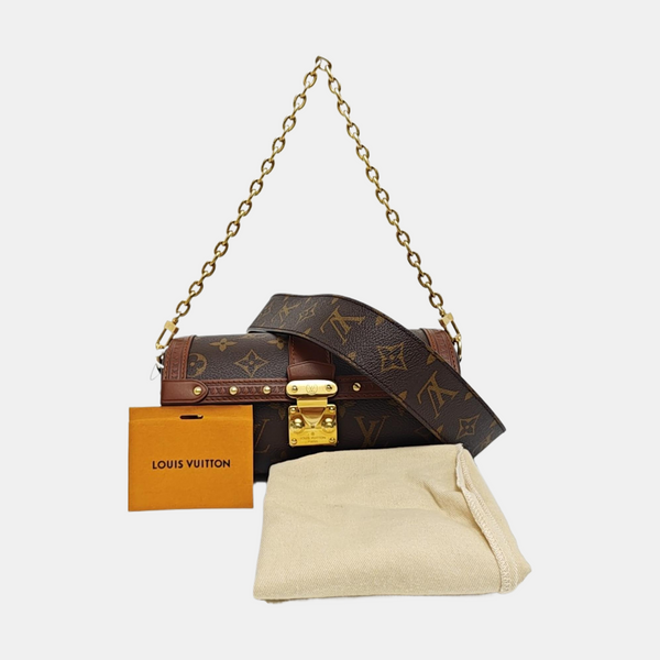 PAPILLON 19 Monogram Coated Canvas Brown