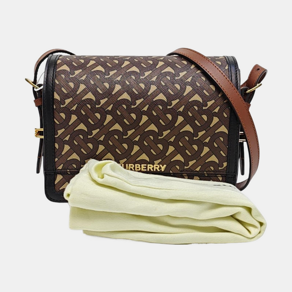 Grace Small Coated Canvas Brown