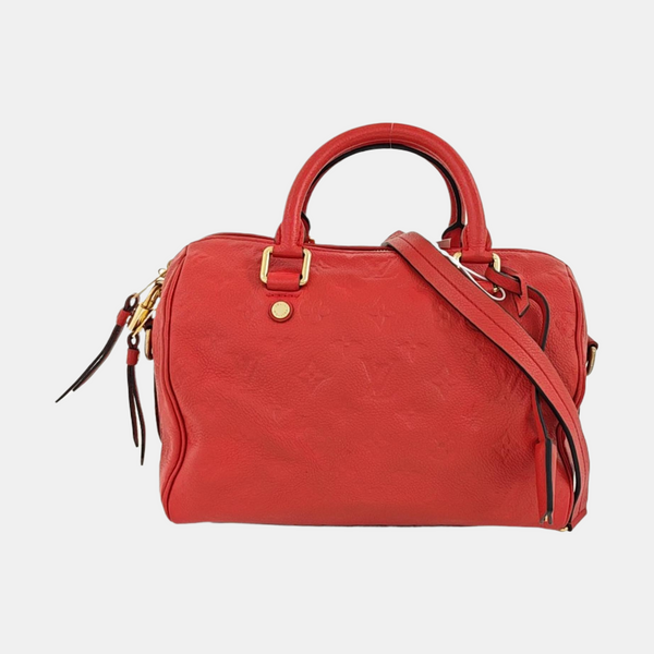 SPEEDY 25 Calfskin Red