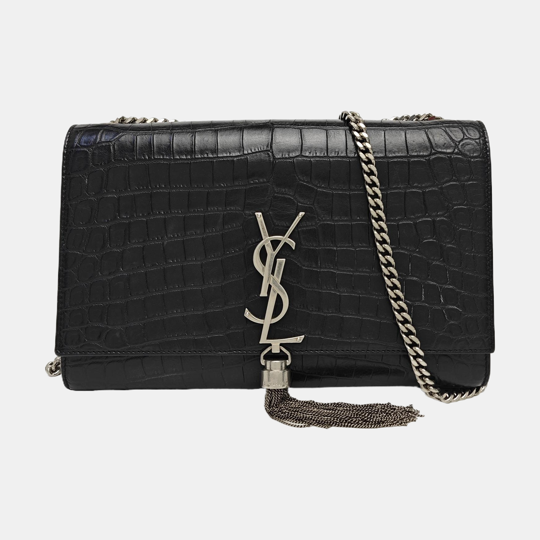 KATE Medium Calfskin Black