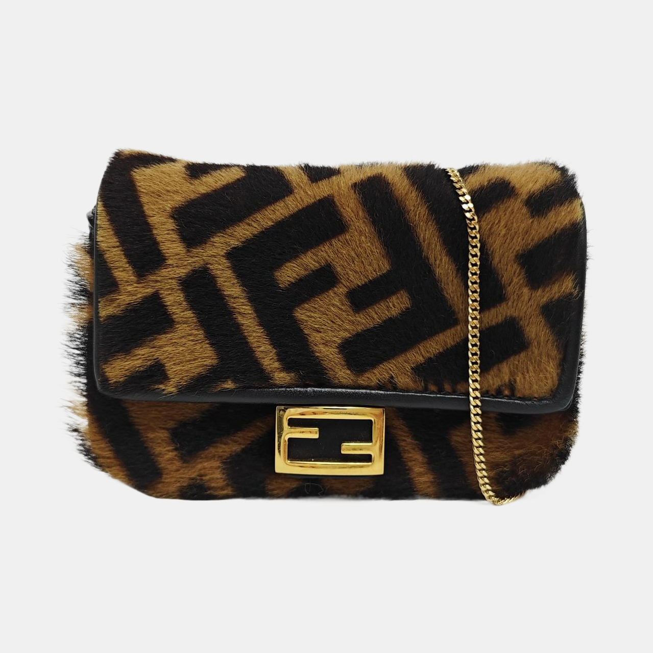 Baguette Nano Calfskin Multicolor
