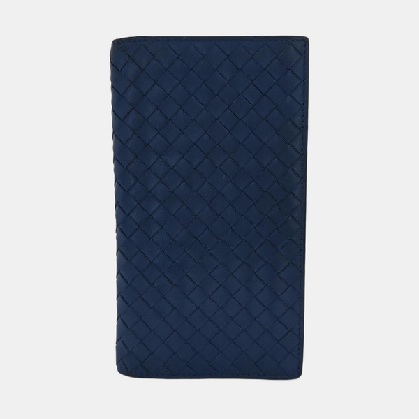 Calfskin Wallet Blue