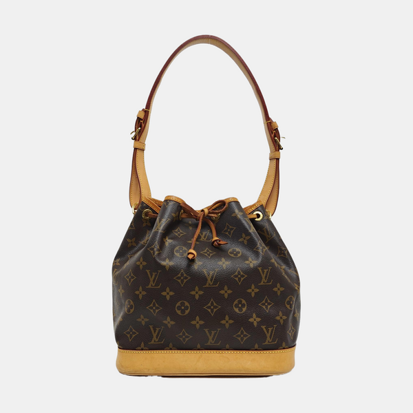 NOÉ MM Monogram Coated Canvas Brown