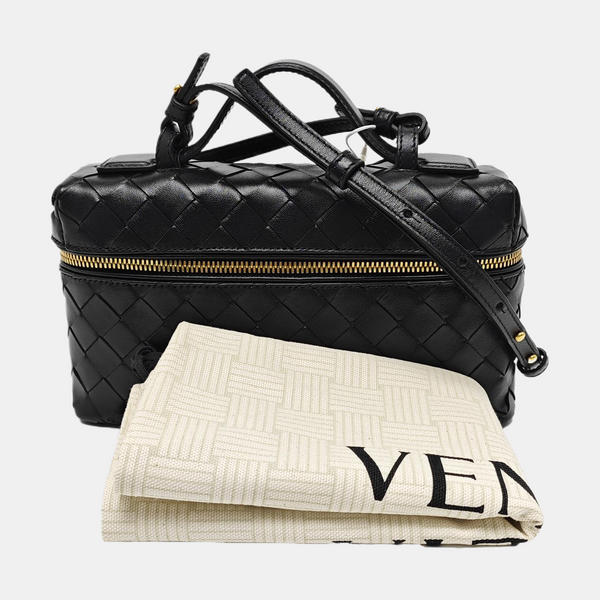 Calfskin Shoulder Bag Black