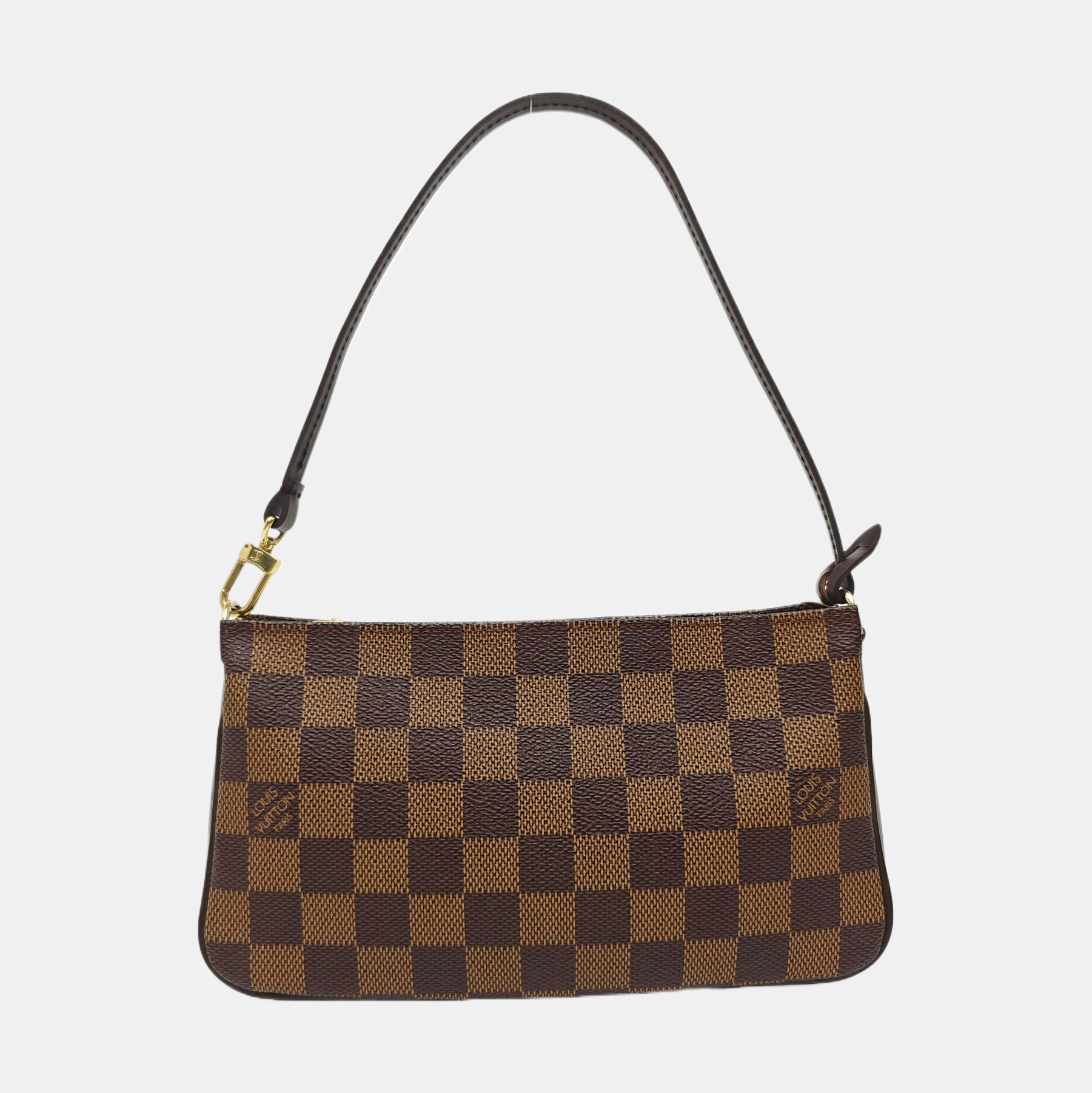 ACCESSOIRES Damier Ebene Coated Canvas Brown