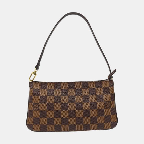 ACCESSOIRES Damier Ebene Coated Canvas Brown