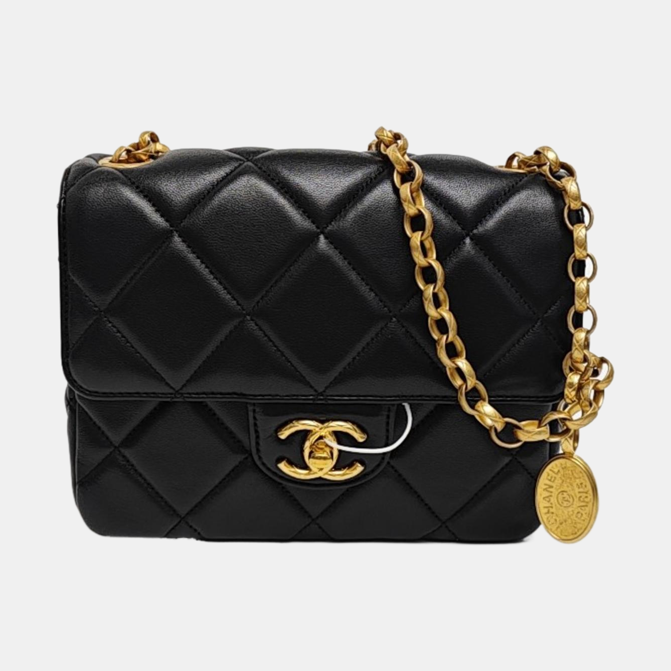 CLASSIC FLAP Mini Quilted Lambskin Black