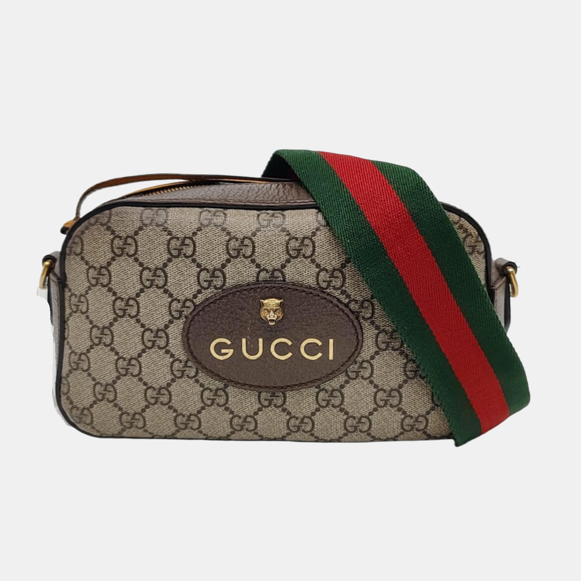 Neo Vintage Monogram Coated Canvas Beige