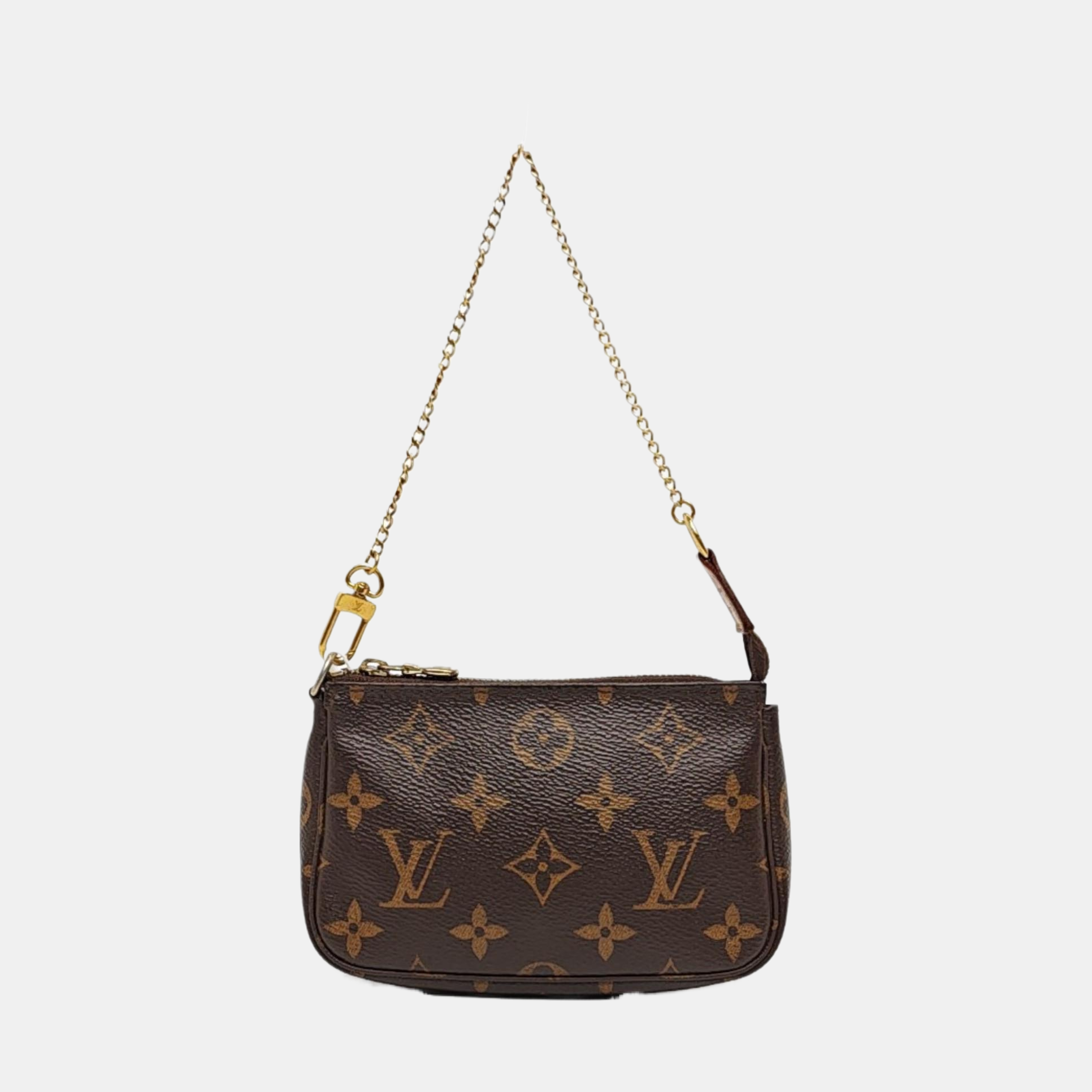 ACCESSOIRES Mini Monogram Coated Canvas Brown