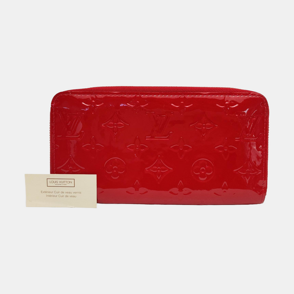 ZIPPY Patent Leather Red Wallet