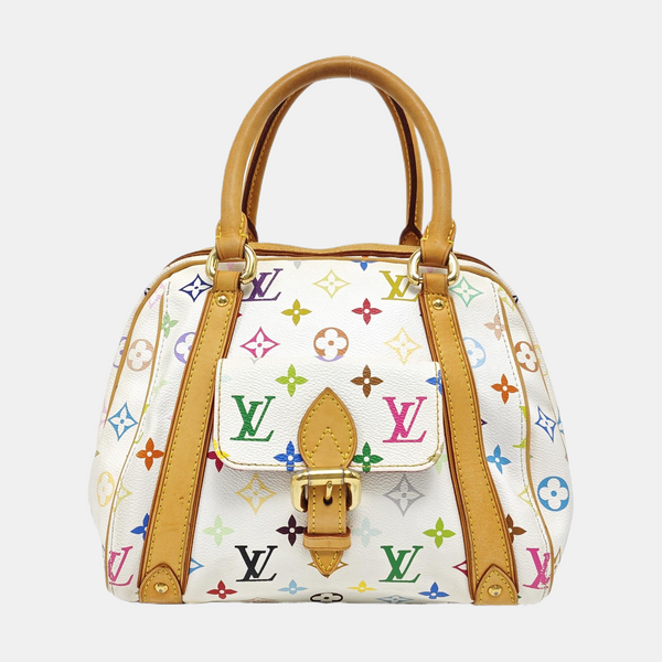 LV × TM PRISCILLA Monogram Coated Canvas White