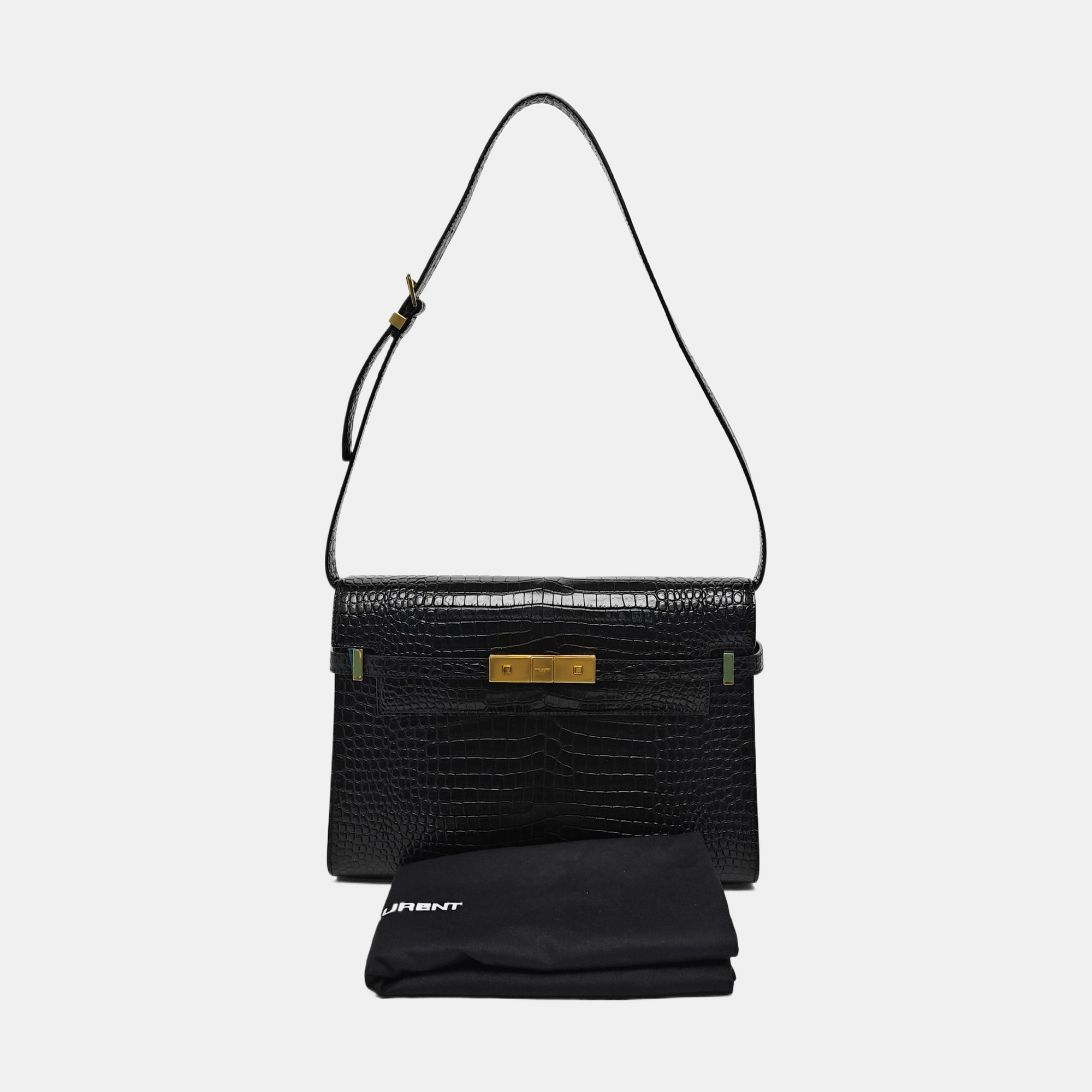 MANHATTAN Calfskin Black