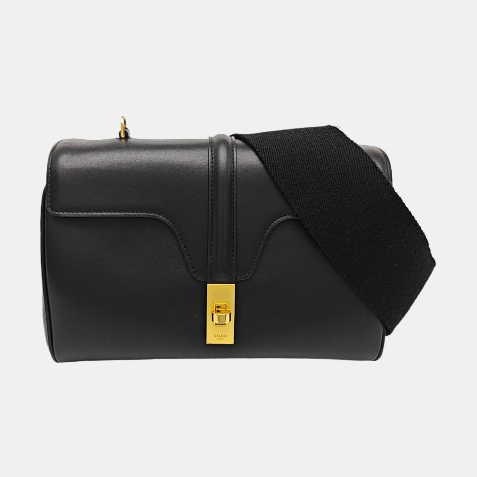16 Teen Calfskin Black