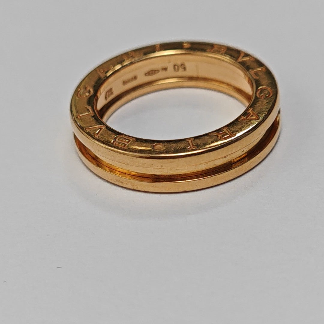 B.ZERO1 18k Rose Gold Ring EU 50