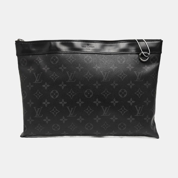 DISCOVERY Monogram Coated Canvas Gray