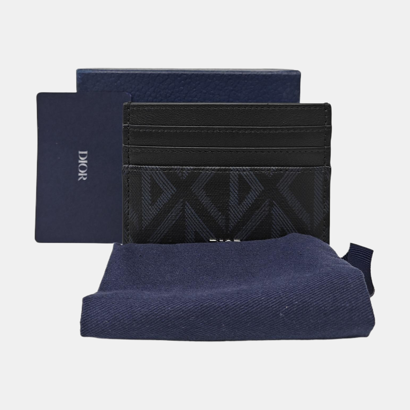 Calfskin Card Holder Black