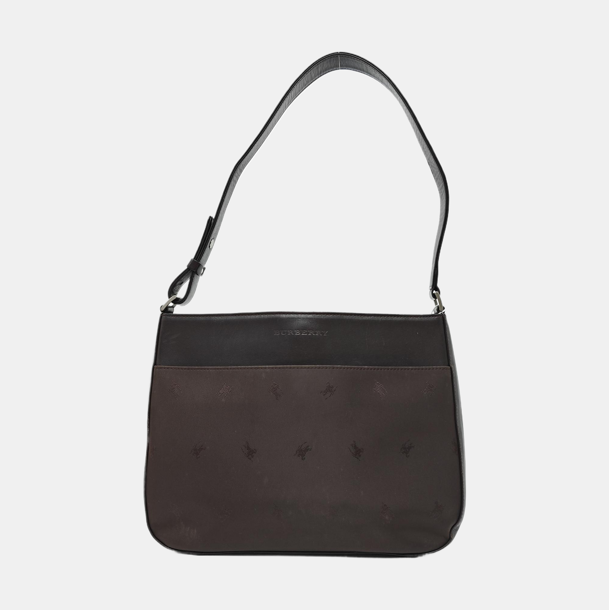 Fabric Tote Bag Brown