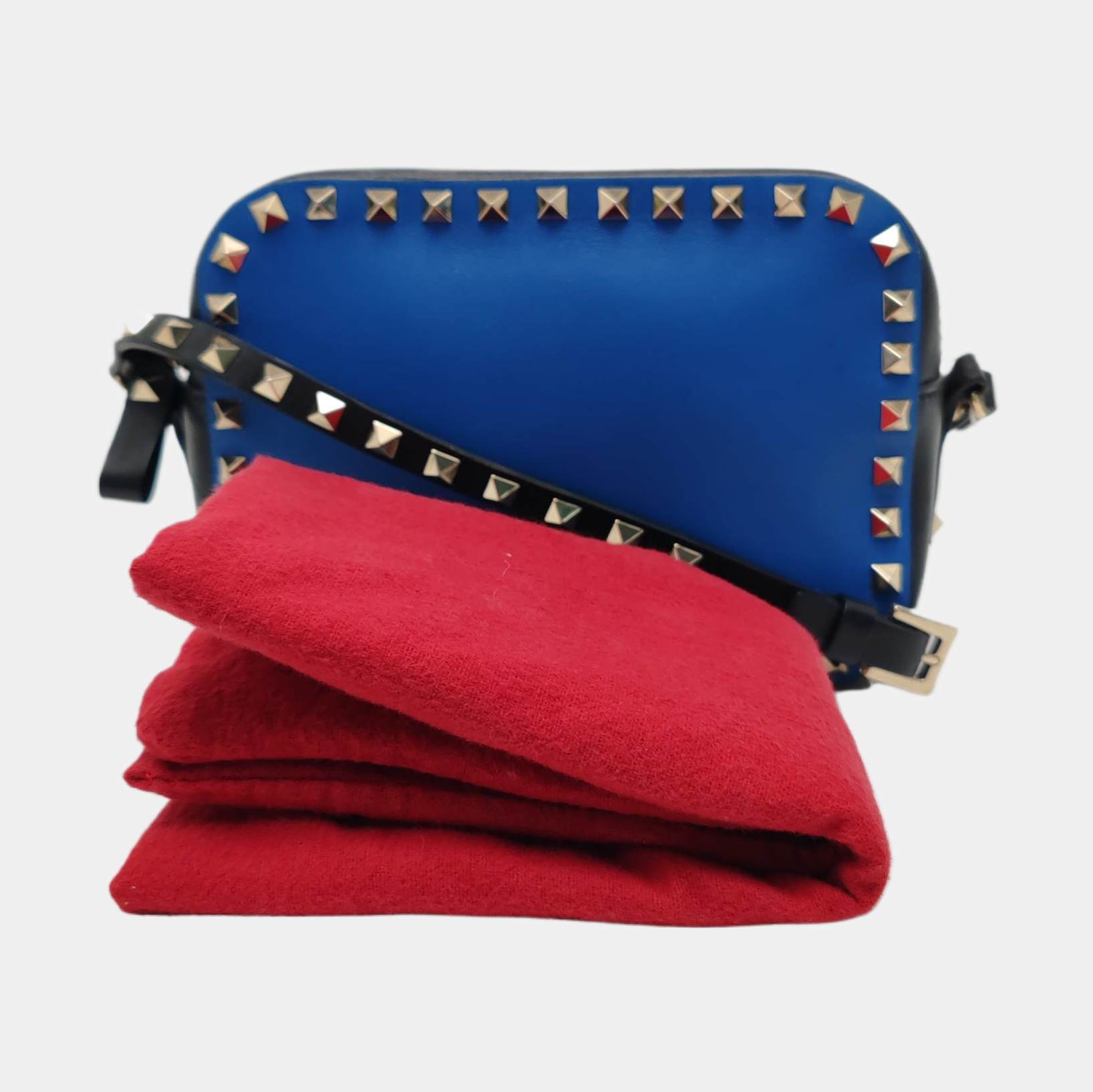Rockstud Calfskin Multicolor