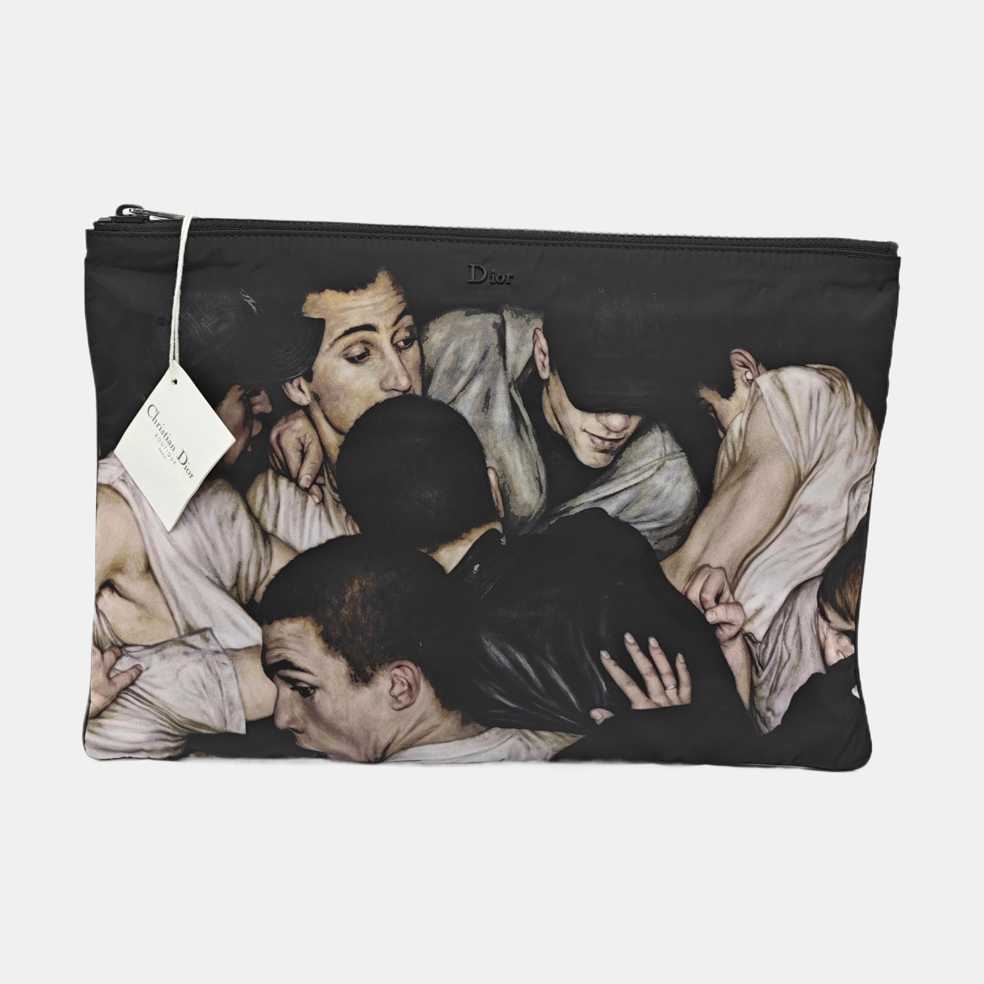 Nylon Clutch Black