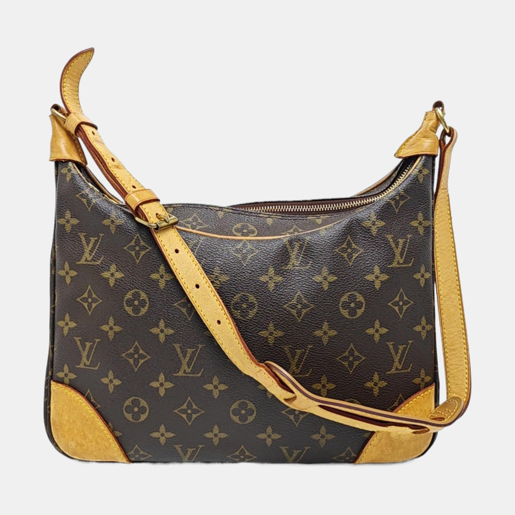 BOULOGNE Monogram Coated Canvas Brown