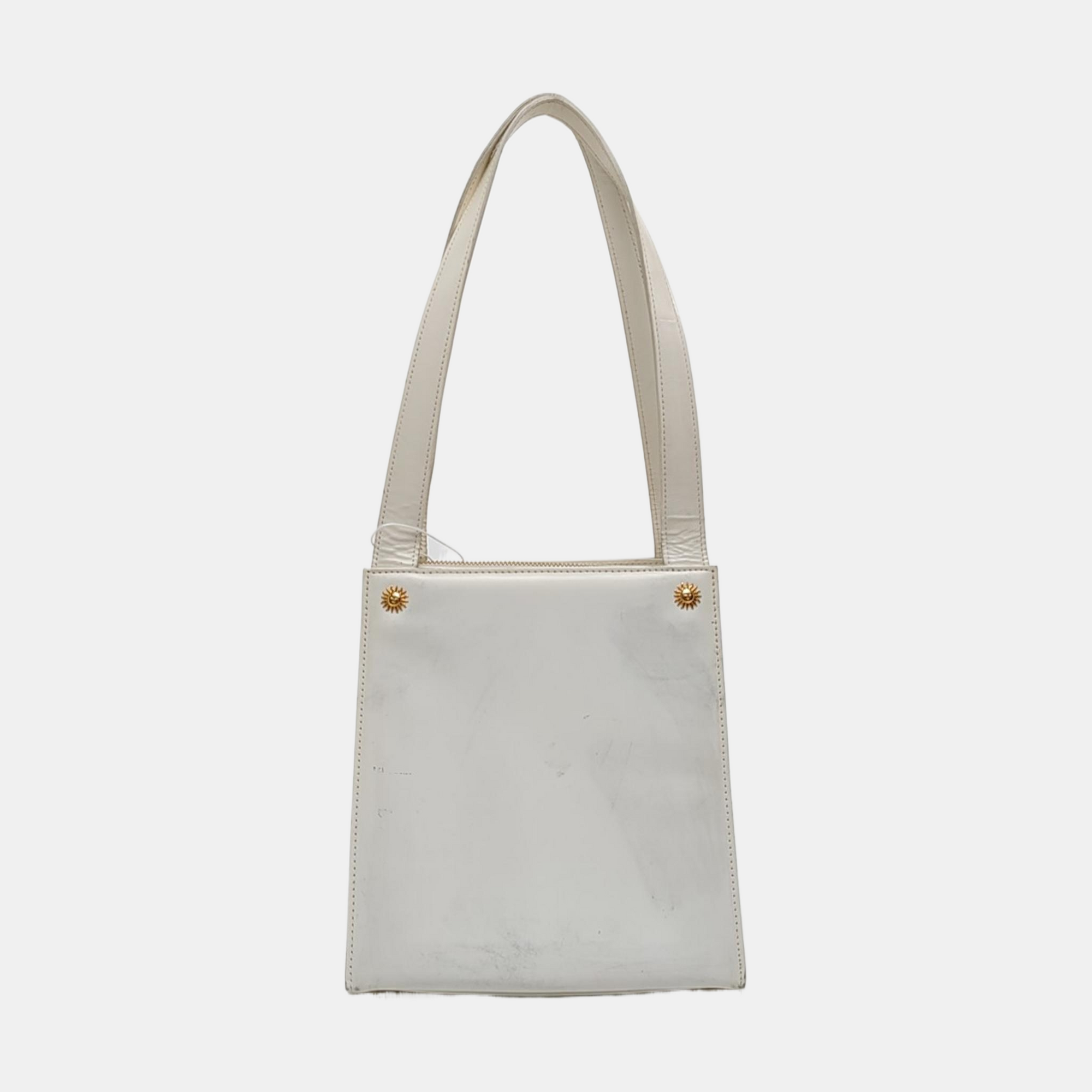 Calfskin Tote Bag White