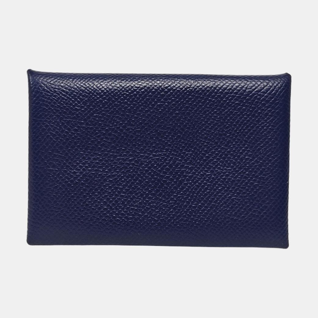 Epsom Card Holder Blue