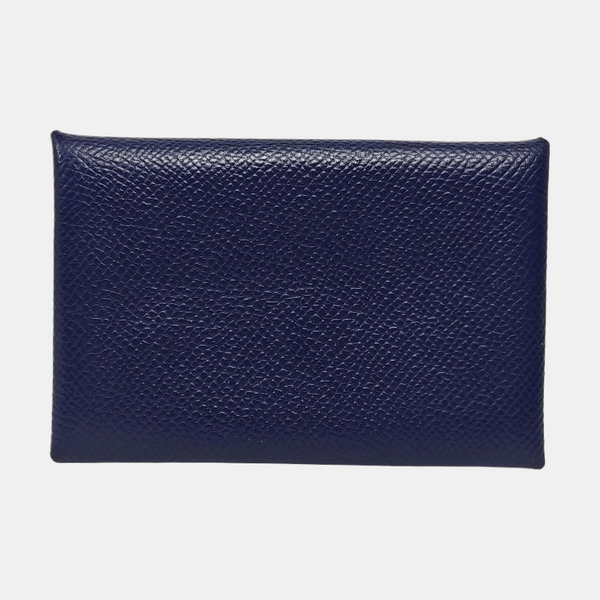 Epsom Card Holder Blue