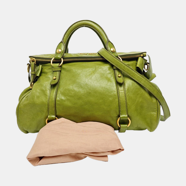 Vitello Calfskin Green