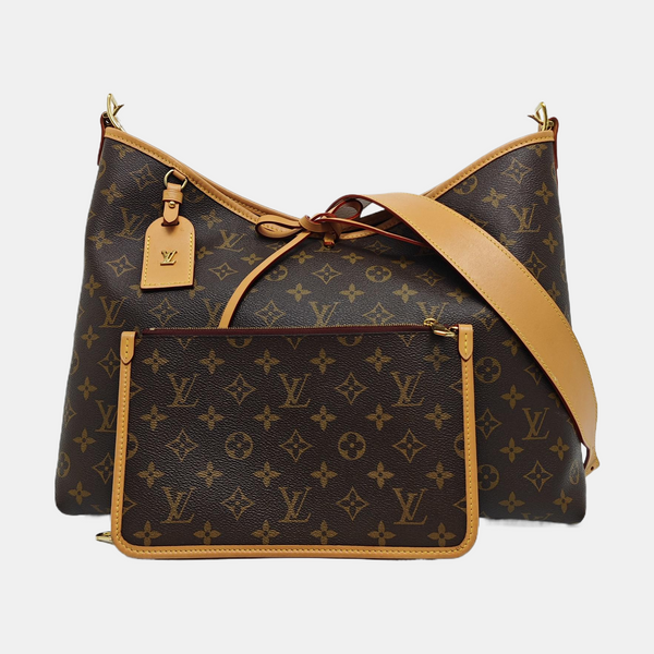 CARRYALL MM Monogram Coated Canvas Brown