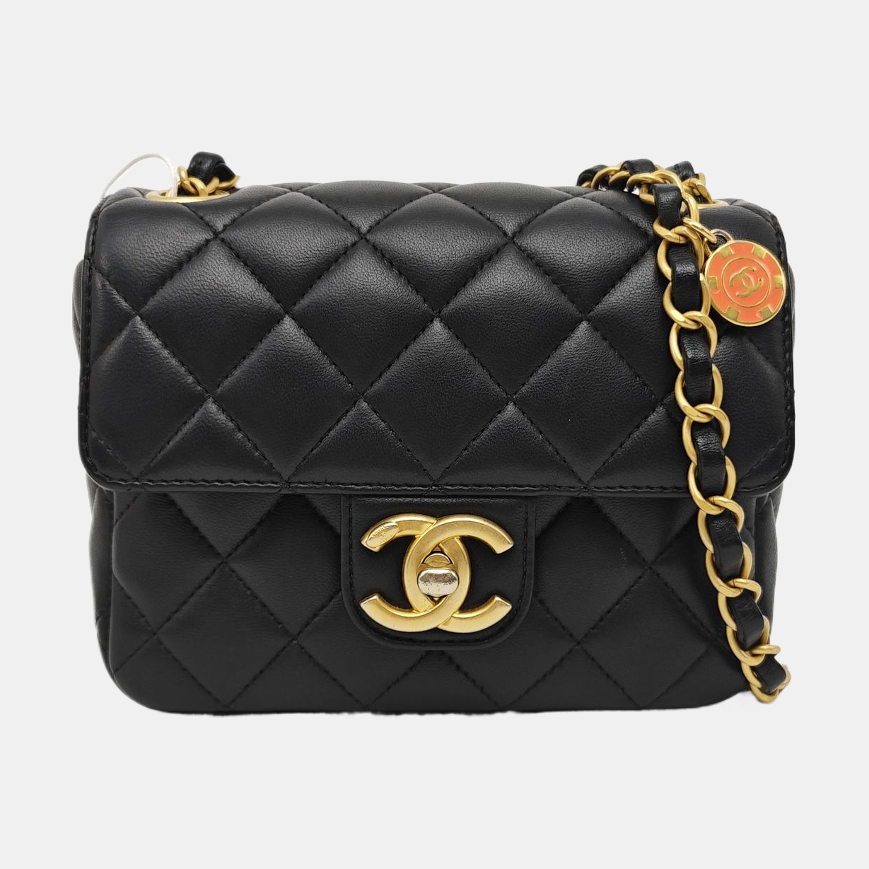 CLASSIC FLAP Mini Quilted Lambskin Black