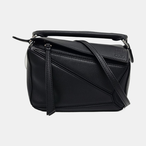 Puzzle Mini Calfskin Black
