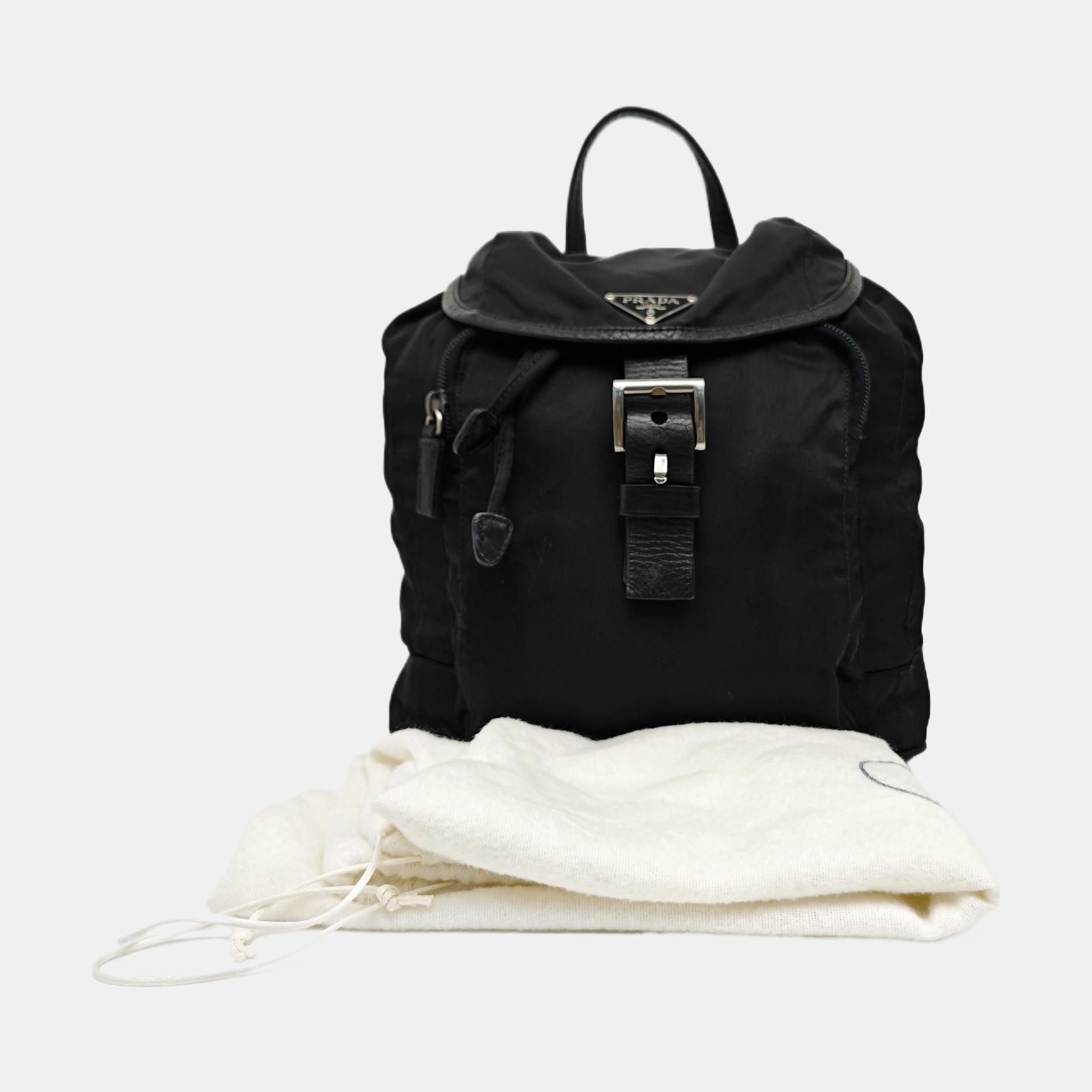 Re-Nylon Backpack Nylon Black