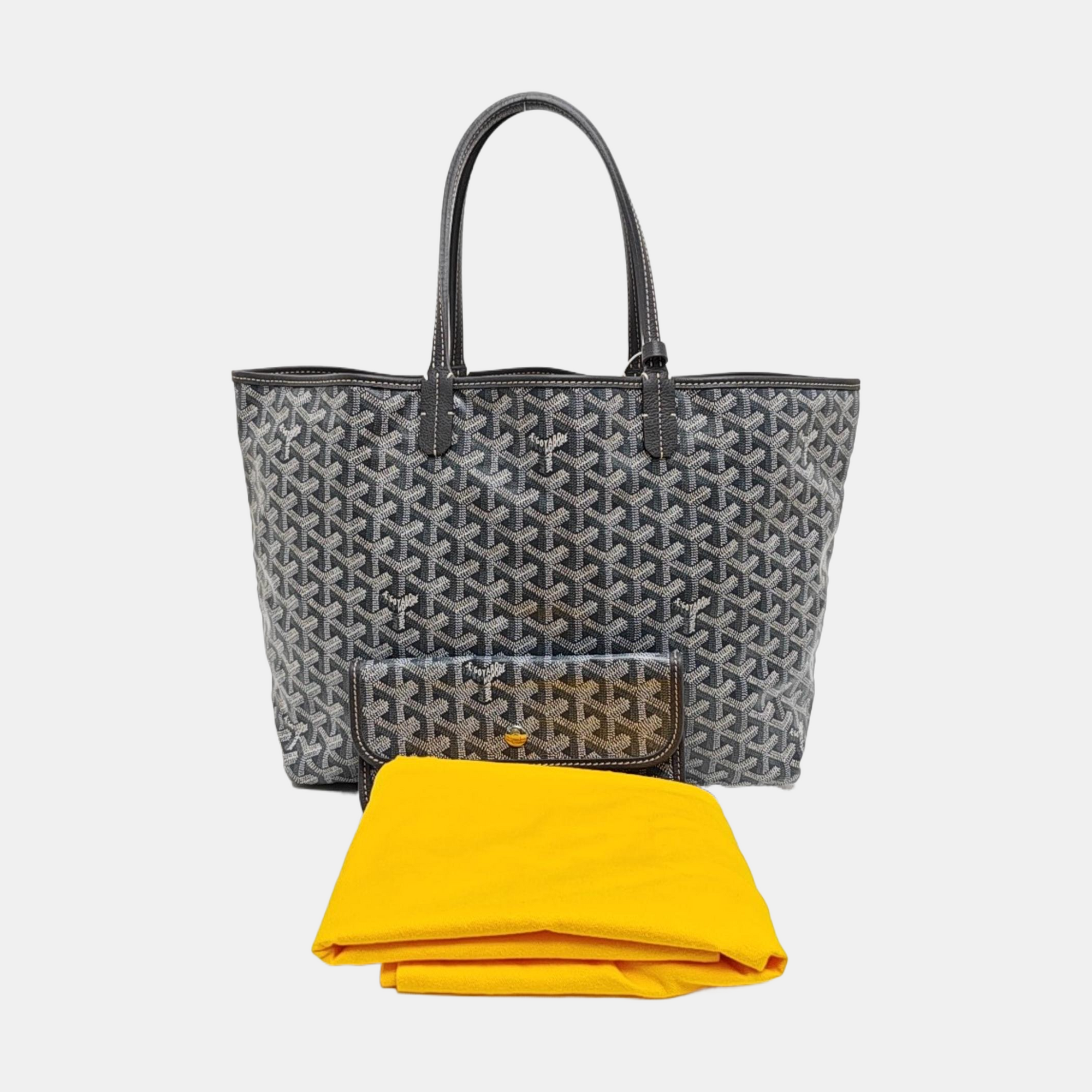 Saint Louis PM Coated Canvas Gray