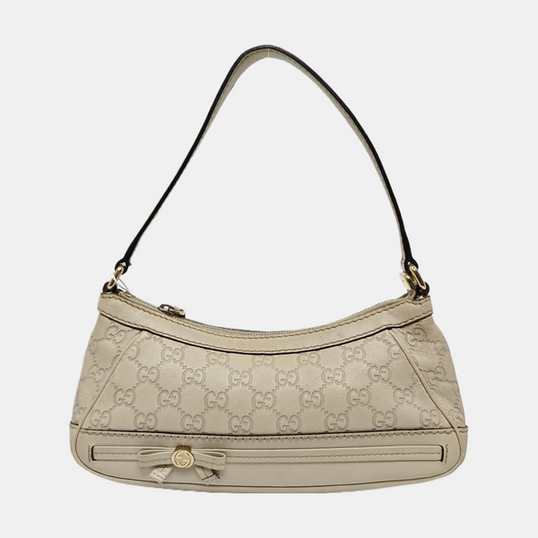 Mayfair Monogram Calfskin Beige