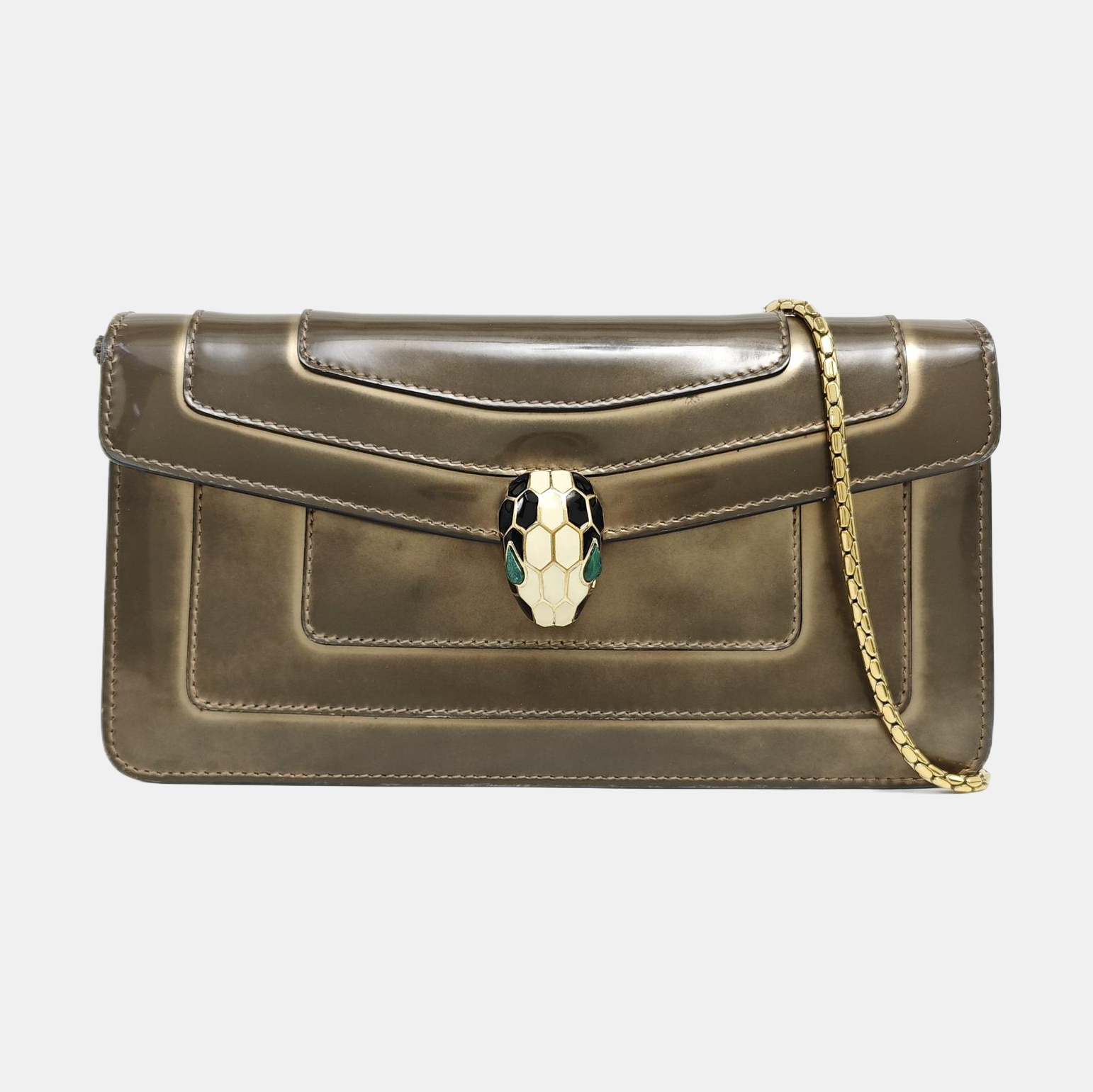 SERPENTI FOREVER Quilted Calfskin Beige