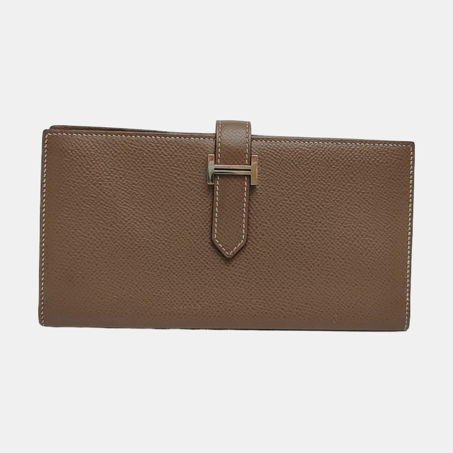 Bearn Medium Epsom Gray Wallet