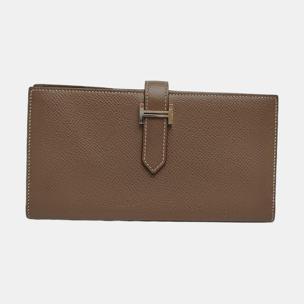 Bearn Medium Epsom Gray Wallet