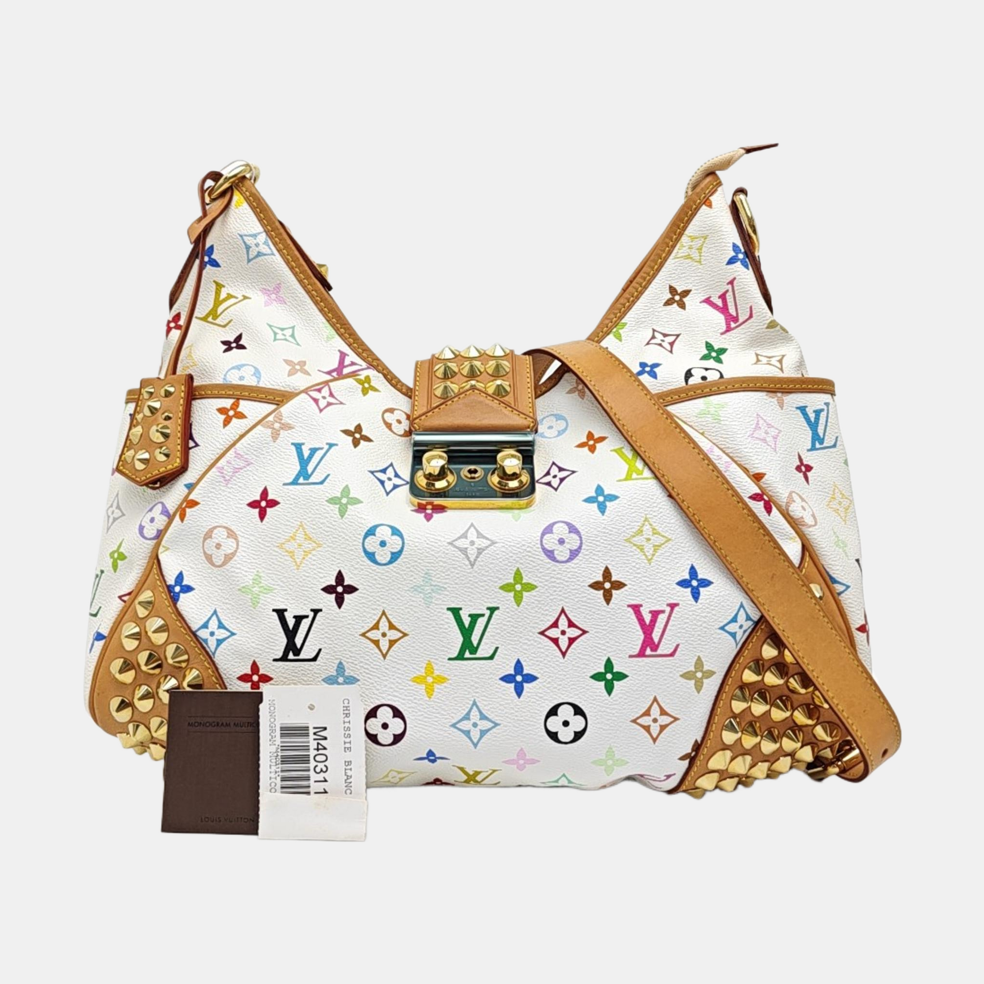 LV × TM CHRISSIE Monogram Coated Canvas White